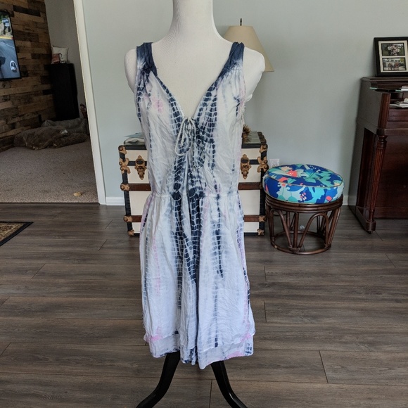 Dkny Dresses & Skirts - Summer clear! DKNY Jeans Tie Dye summer fun dress